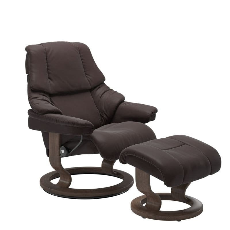 Stressless Sessel Reno Classic L aus Leder Paloma, Chocolate