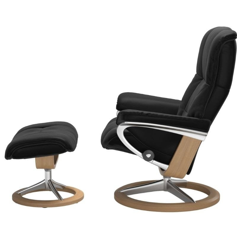 Relaxsessel Mayfair Signature aus Leder, Seitenansicht