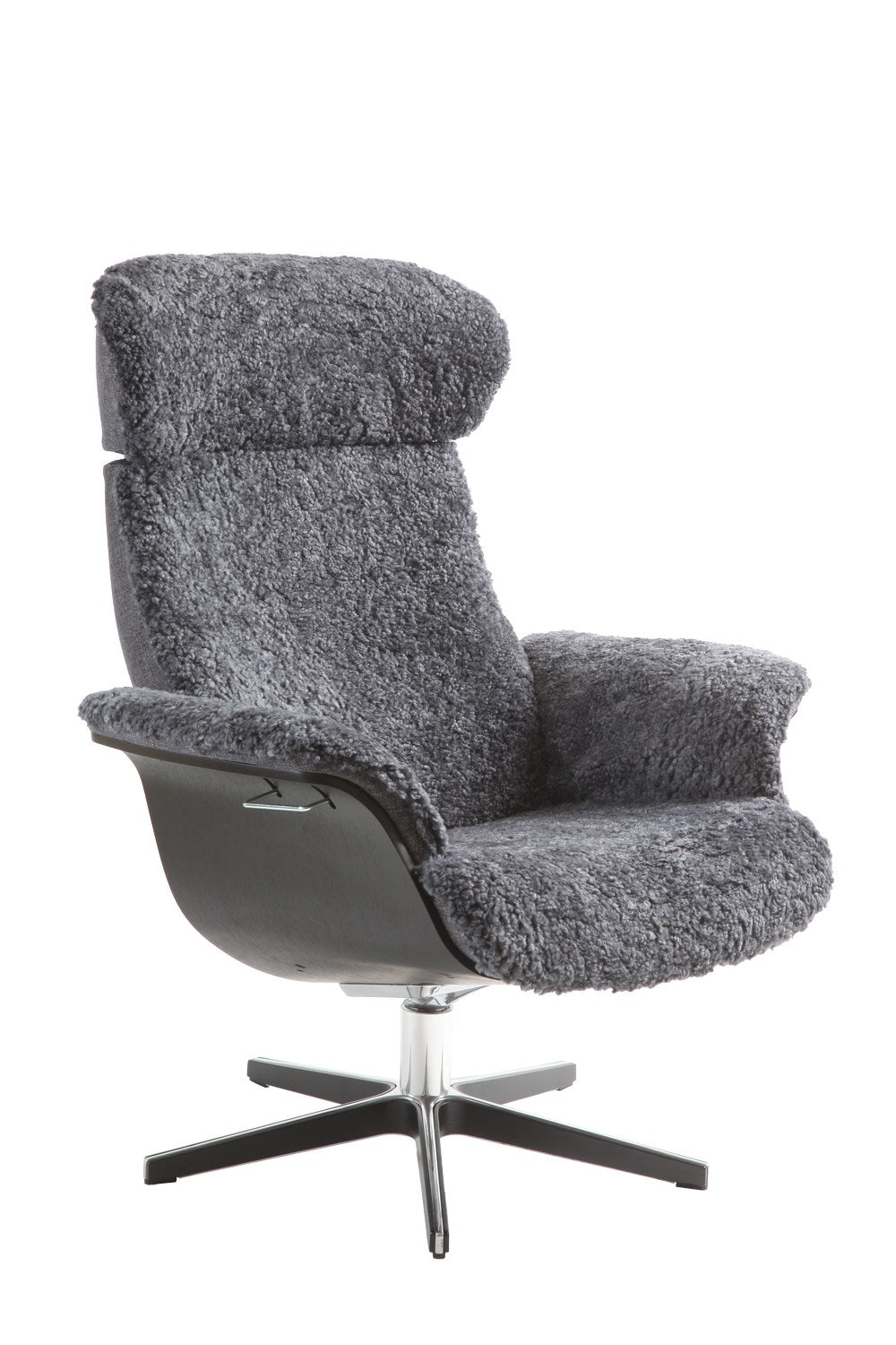 Conform Relaxsessel Timeout Charcoal Eiche schwarz, Ansicht 2